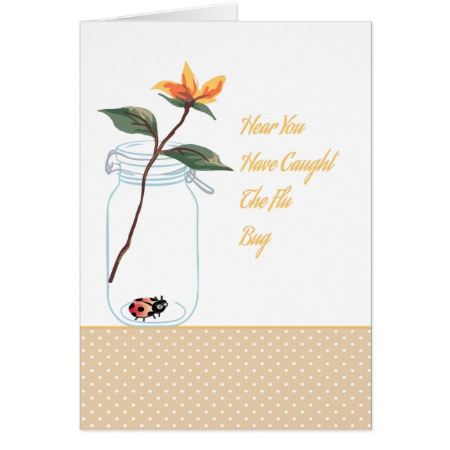 Card for Someone with the Flu (Front)