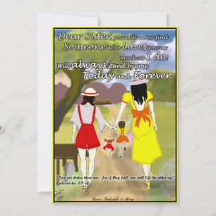 Card for your Sister