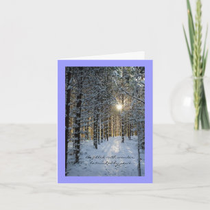 Card - ForestInWinter