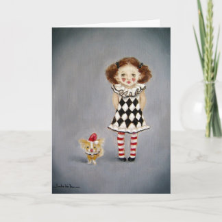 Card/Friends- Clown Card