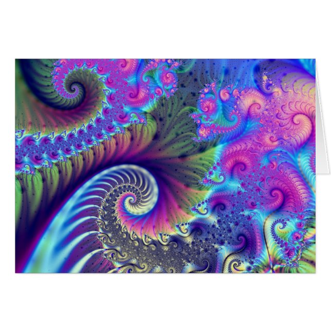 Card from print and mousepad, 'Inner Ear' (Front Horizontal)