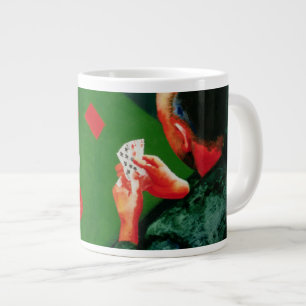 Card Game 1988 Large Coffee Mug