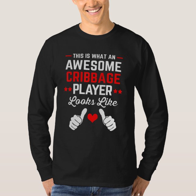 Card Game Cribbage T-Shirt (Front)