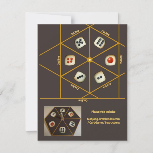 Card game dice spinner (Front)