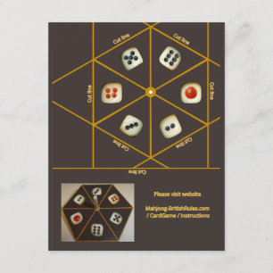Card game dice spinner