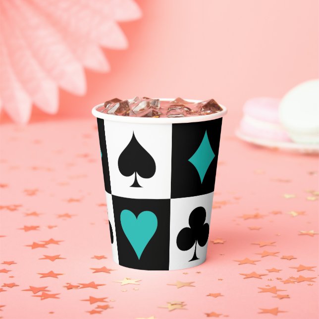 Card Game Paper Cups (Insitu)