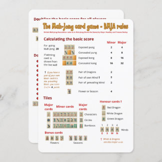 Card Game rules – Scoring