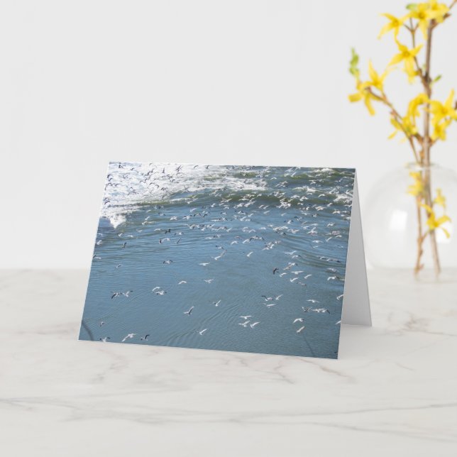 Card - greeting - Wish you were here... (Yellow Flower)