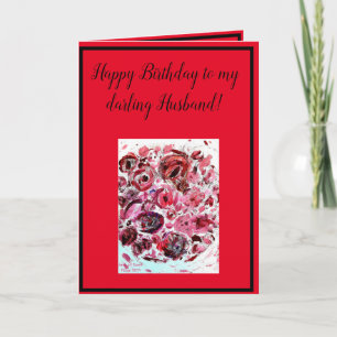 Card Husband Birthday Passionred Standard,