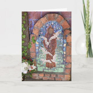 card inspiring Peace by St Francis