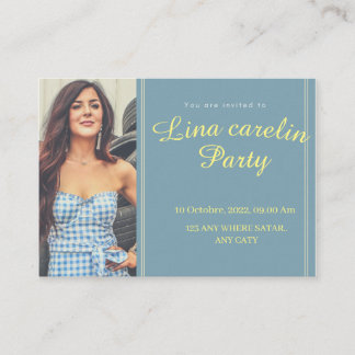Card invitation 