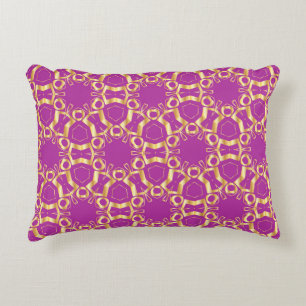 Card, Invitation, cover design, line art backgroun Decorative Cushion