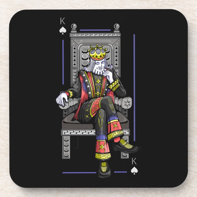 Card King Coaster (Front)