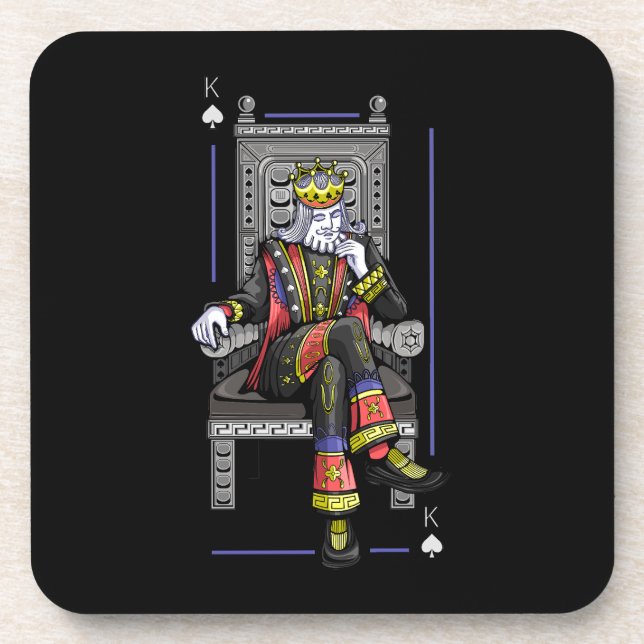 Card King Coaster (Front)
