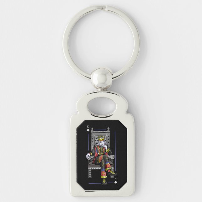 Card King Key Ring (Front)