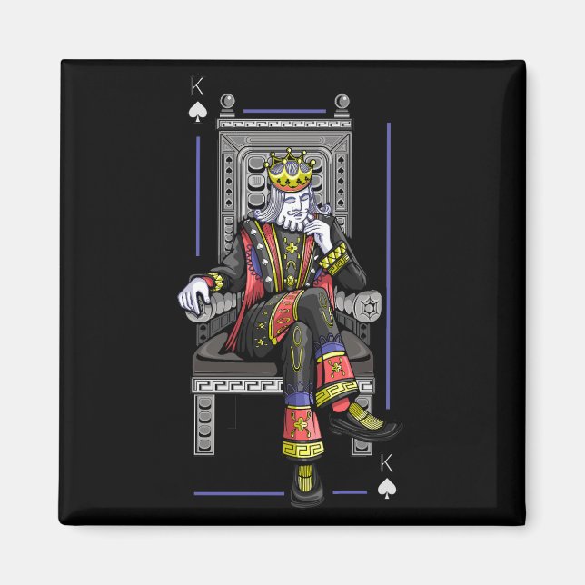 Card King Magnet (Front)