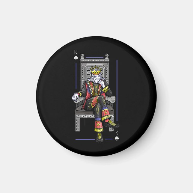 Card King Magnet (Front)