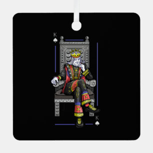 Card King Metal Tree Decoration