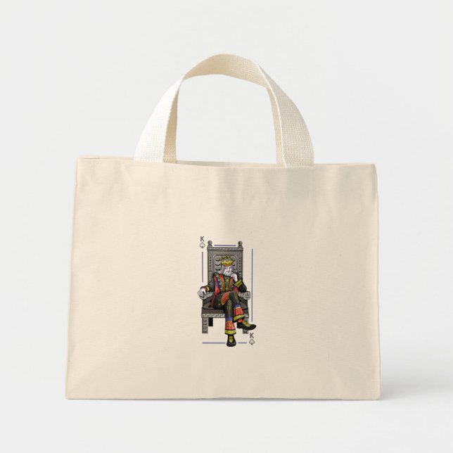 Card King Mini Tote Bag (Front)