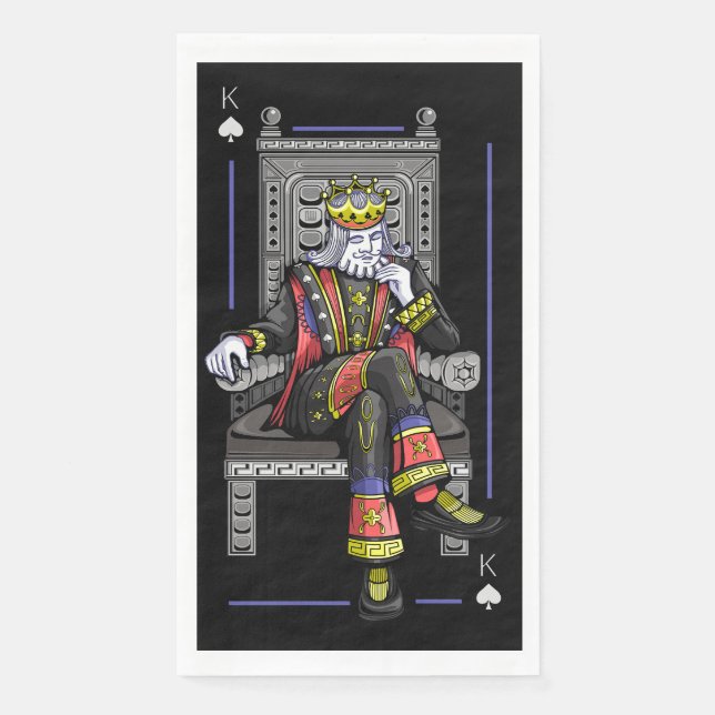 Card King Napkin (Front)