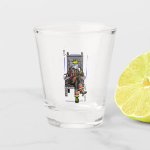 Card King Shot Glass