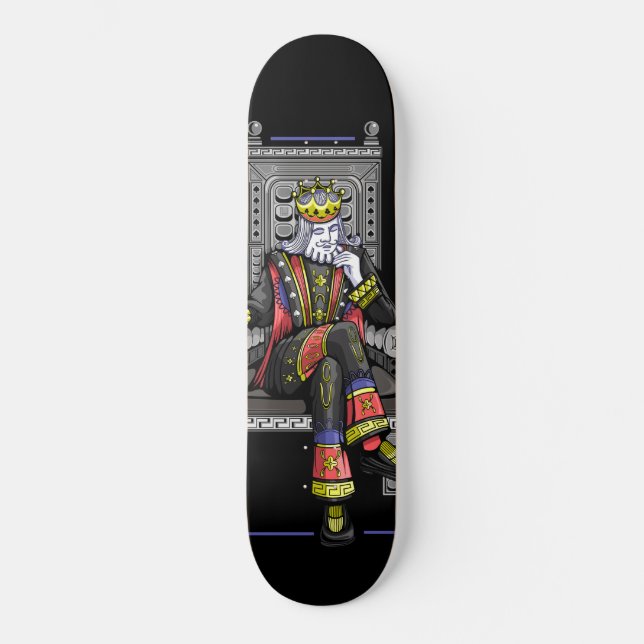 Card King Skateboard (Front)