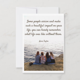 Card - love and friendship