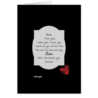 Card, love, romance,