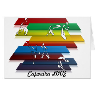 card martial arts capoeira love axe