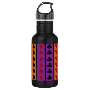 Card Player 532 Ml Water Bottle