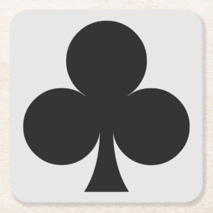 Card Player coasters - Club