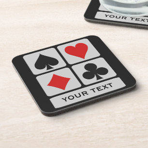 Card Player custom coasters
