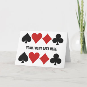 Card Player custom greeting card