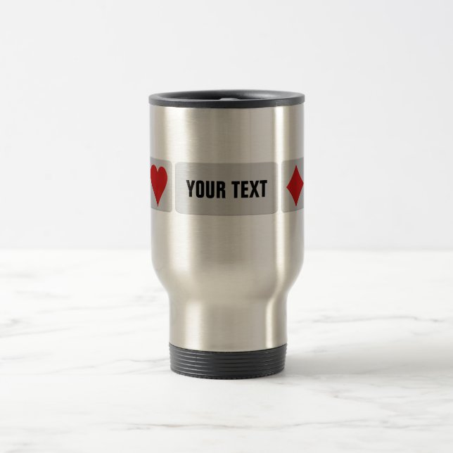 Card Player custom mugs (Center)