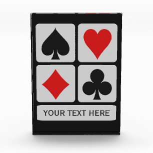 Card Player custom photo block