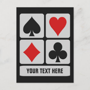Card Player custom postcard