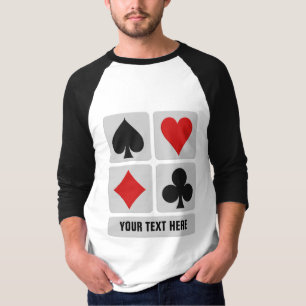 Card Player custom shirts & jackets