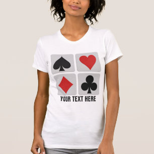 Card Player custom shirts & jackets