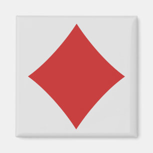 Card Player magnets - Diamond