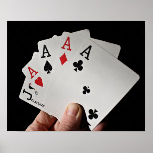 Card Player Poster