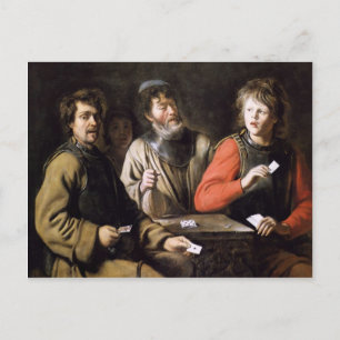 Card players by Jan Steen