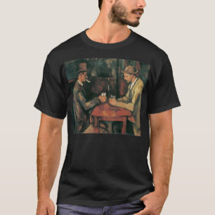Card Players by Paul Cezanne, Vintage Fine Art T-Shirt