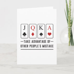 Card Playing Day Ace Cards Poker Casino Game Gift