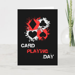 Card Playing Day Cards Poker Casino Ace Game Gift