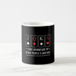 Card Playing Day Casino Cards Poker Ace Game Gift Coffee Mug
