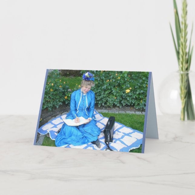 Card —quote inside about books (Front)