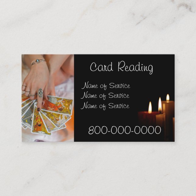 Card reading  service, Tarot ,ect (Front)