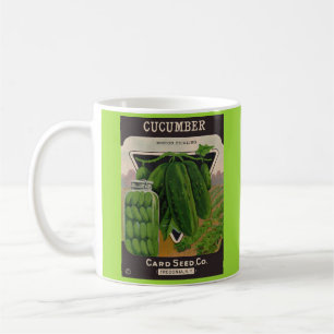 Card Seed Company envelope cover - Cucumbers Coffee Mug