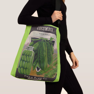 Card Seed Company envelope cover - Cucumbers Crossbody Bag
