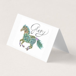 Card Set Glory Horse by Sherry Jarvis